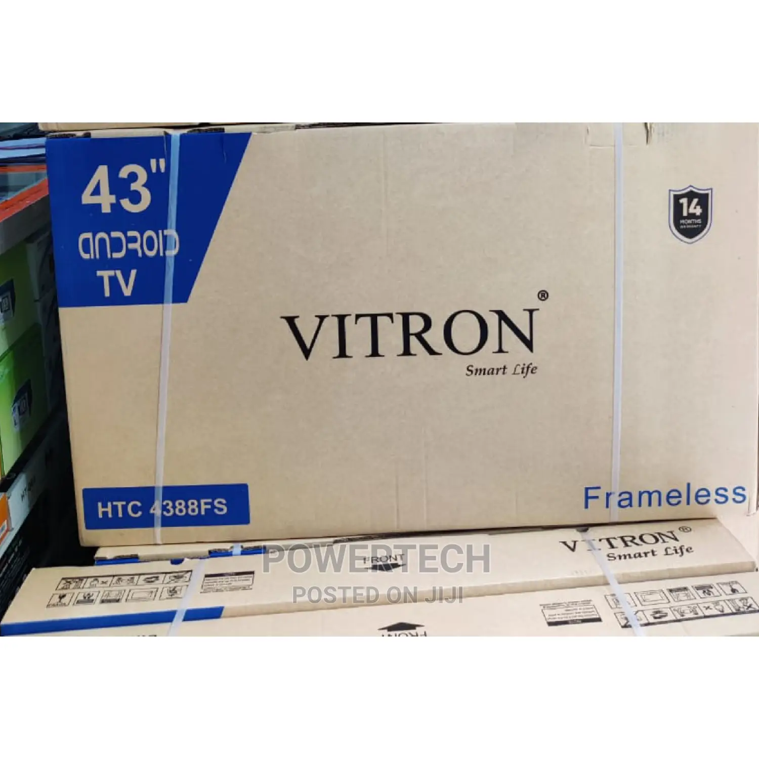 Vitron 43 Inches Smart Android Tv;