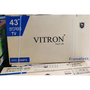 Vitron 43 Inches Smart Android Tv;