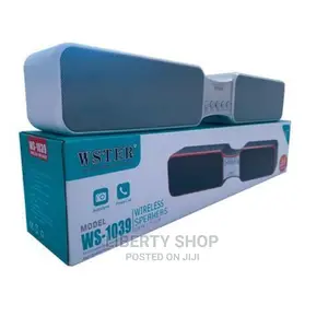 Wster Sound Bar Bluetooth Speaker