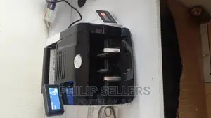 Money Cash Bill Counter Machine Bank Counterfeit Detector C