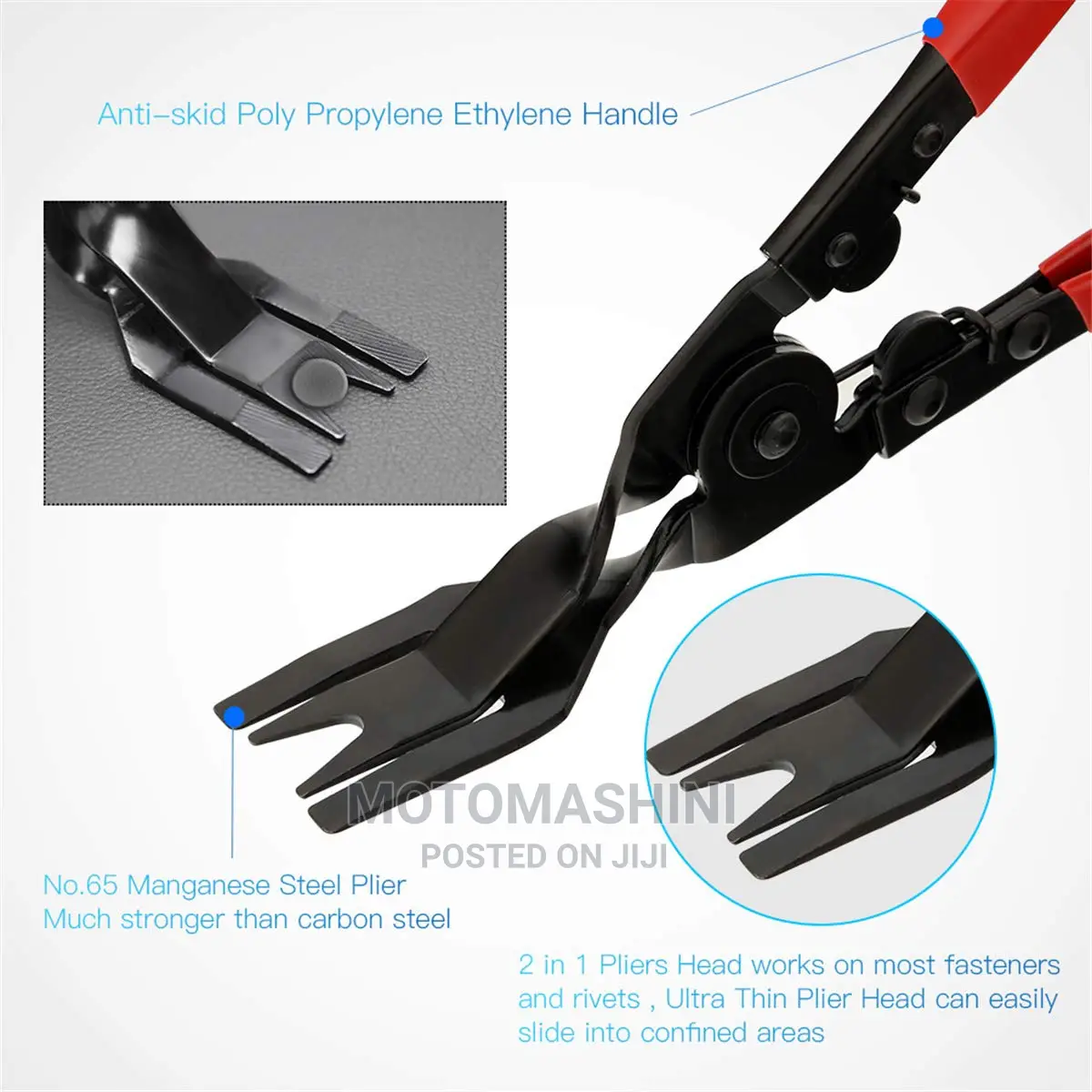 Car Trim Bumper Clip Removal Tool Kit
