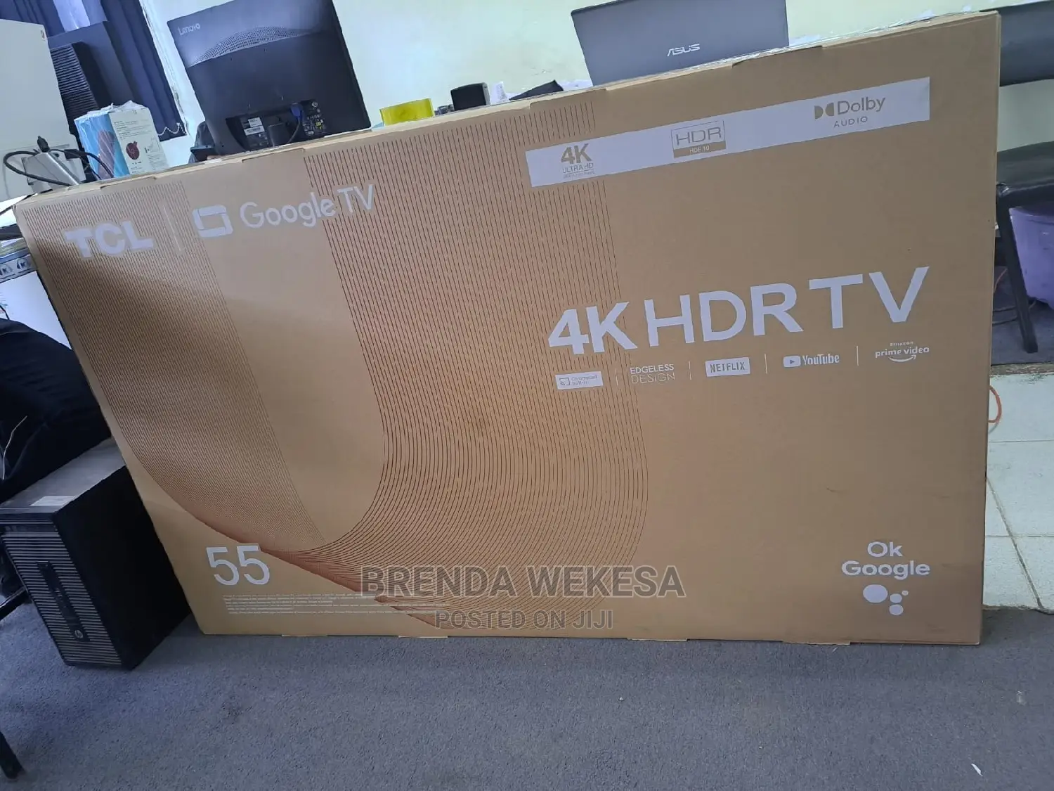 TCL 55 Inch 55p635 Smart Android Uhd Tv – 2022 Model