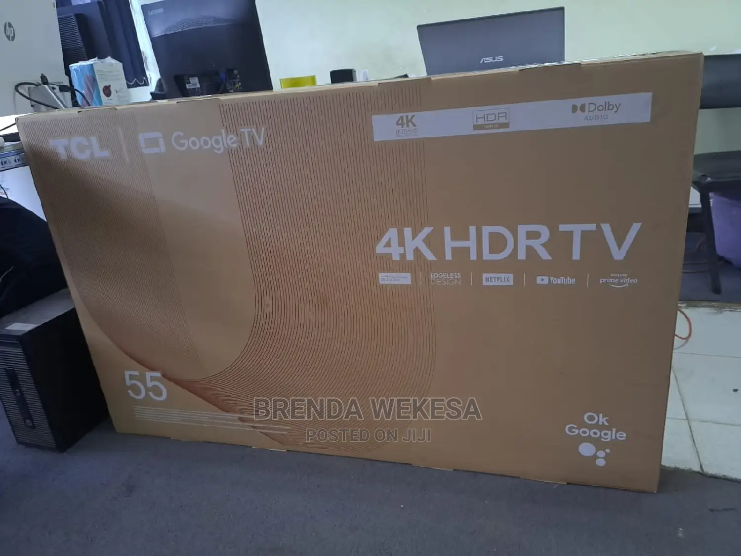 TCL 55 Inch 55p635 Smart Android Uhd Tv – 2022 Model