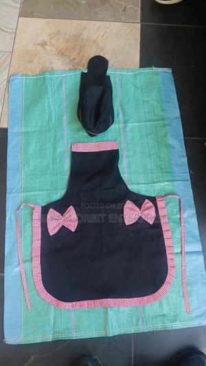 ADJUSTABLE Kids Aprons and Cap for Girls - main view