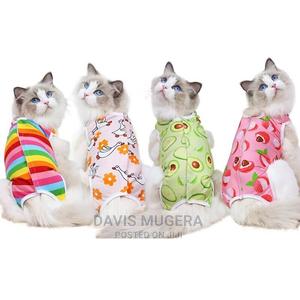 Funky Small Dog Cat Recovery Suit Clothe Pajamas - thumbnail 2