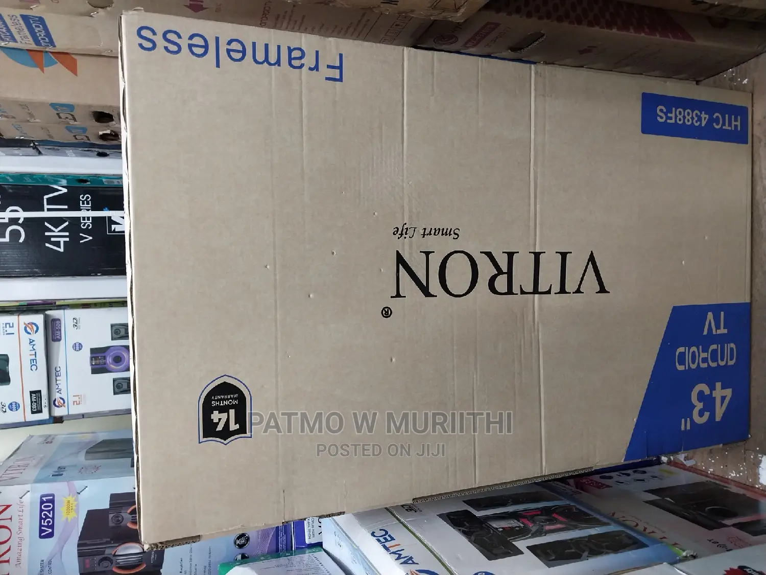 Vitron 43" Smart (Android), the Future of Tv Is Here