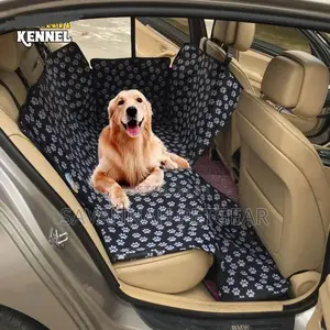 Pawprint Waterproof Dog Car Seat Cover Protector