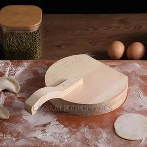 Wooden Dumpling Dough Press