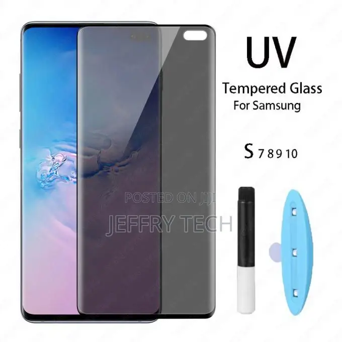 UV Privacy Anti-Spy Tempered Glass Samsung S10 Plus