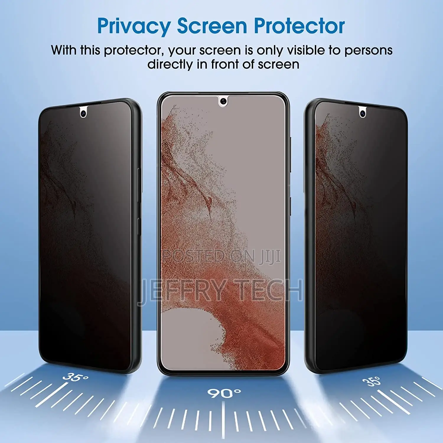 Samsung Galaxy S22+ UV Privacy Screen Protector – Replacemen