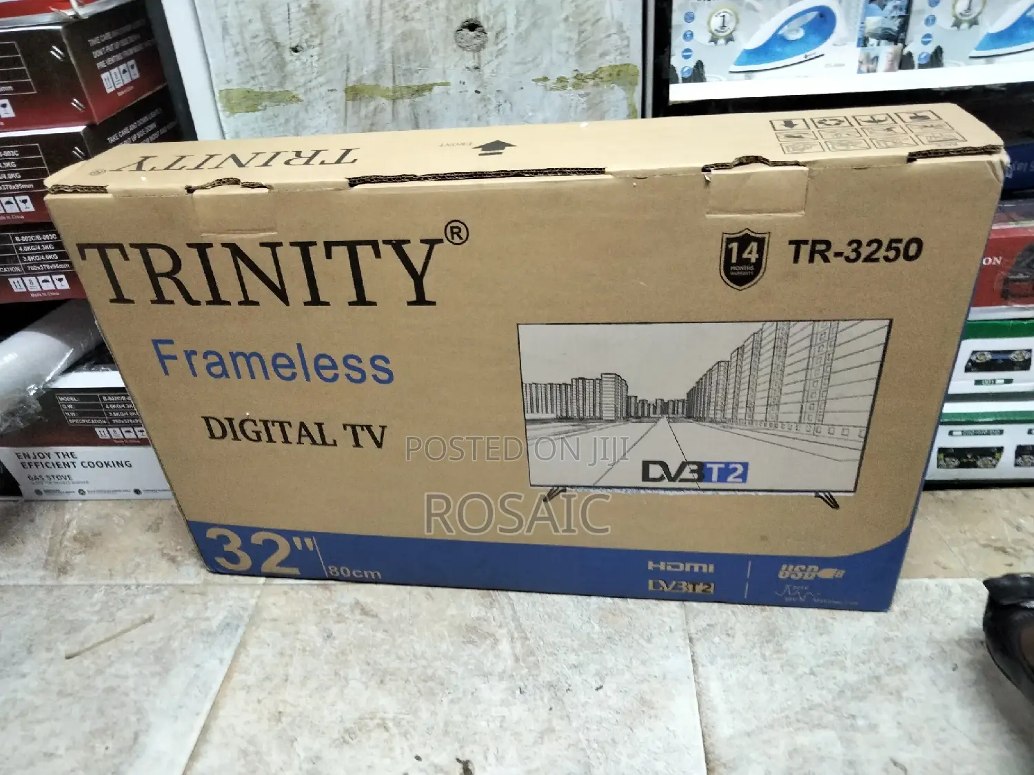 Trinity 32 Digital Frameless Tv