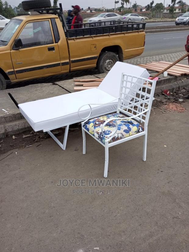 Outdoor Bed and Chair
