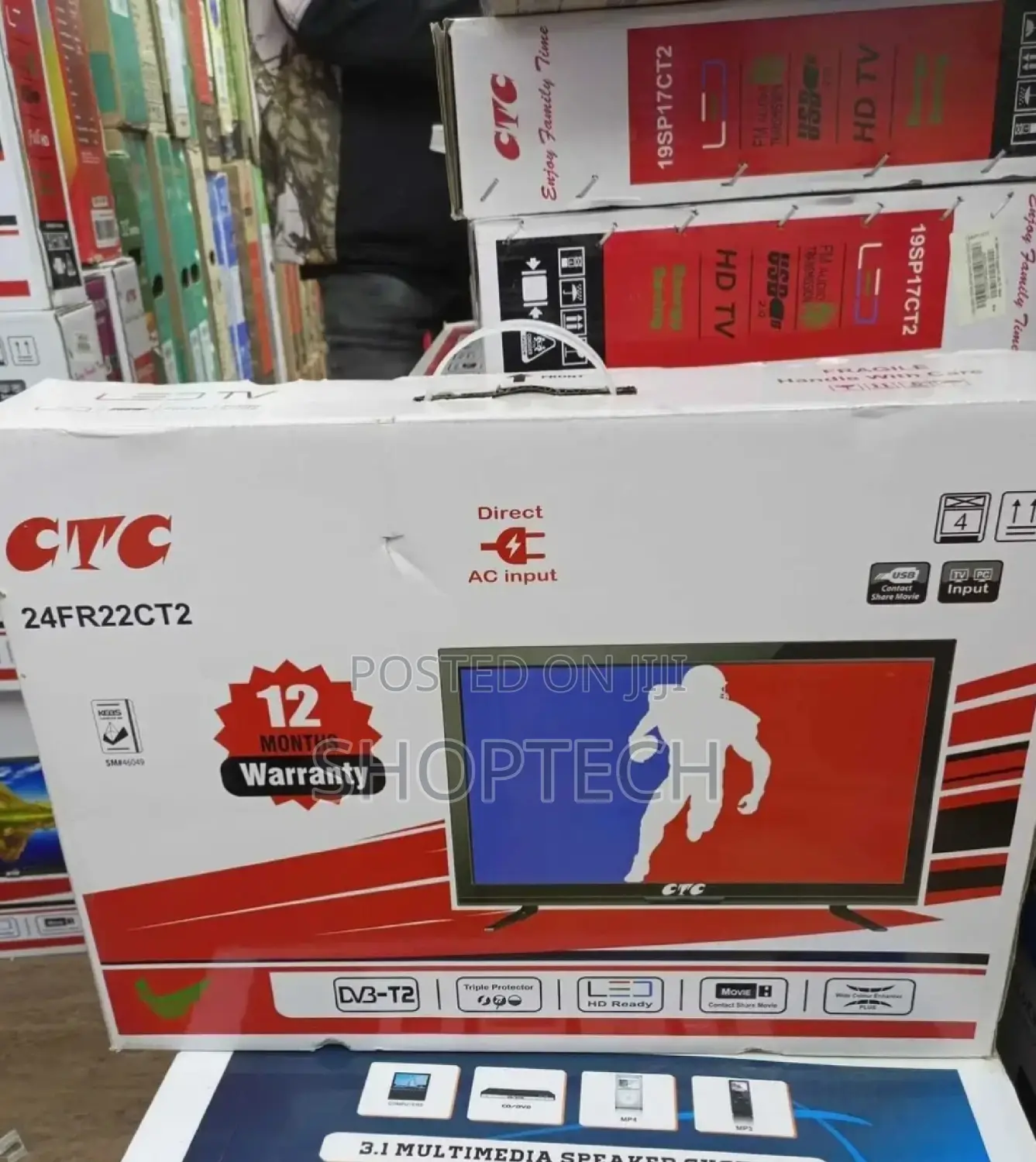 Ctc 24" Ac/Dc Digital Tv
