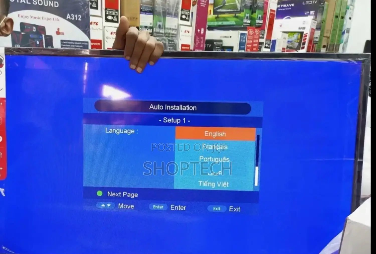 PRIME 32" Frameless Digital TV.