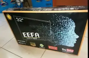 32" Flameless Eefa Smart Android Tv
