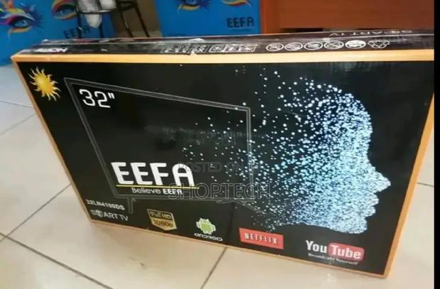 32" Flameless Eefa Smart Android Tv - thumbnail 2