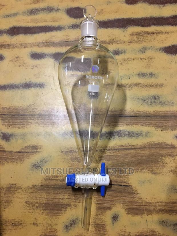 Separating Funnel 500ml 6403024 ( Borosil )Ptfe Stop Cock - main view