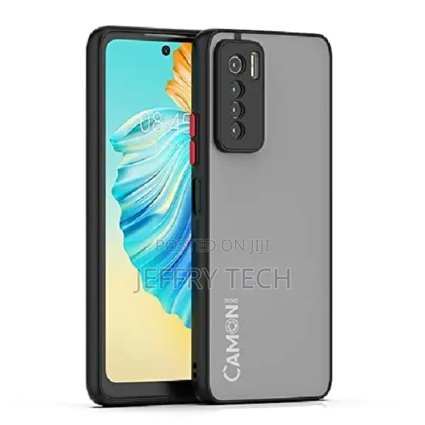 Camon 17 Pro Smoke Cover Protective Shockproof Matte Hard B