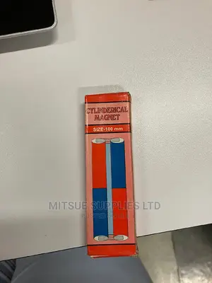 Pair of Round Cylindrical Magnet 4 Inch