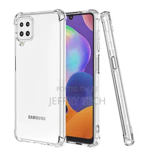 Silicone Bumper Back Cover for Samsung Galaxy M53 5G, Clear