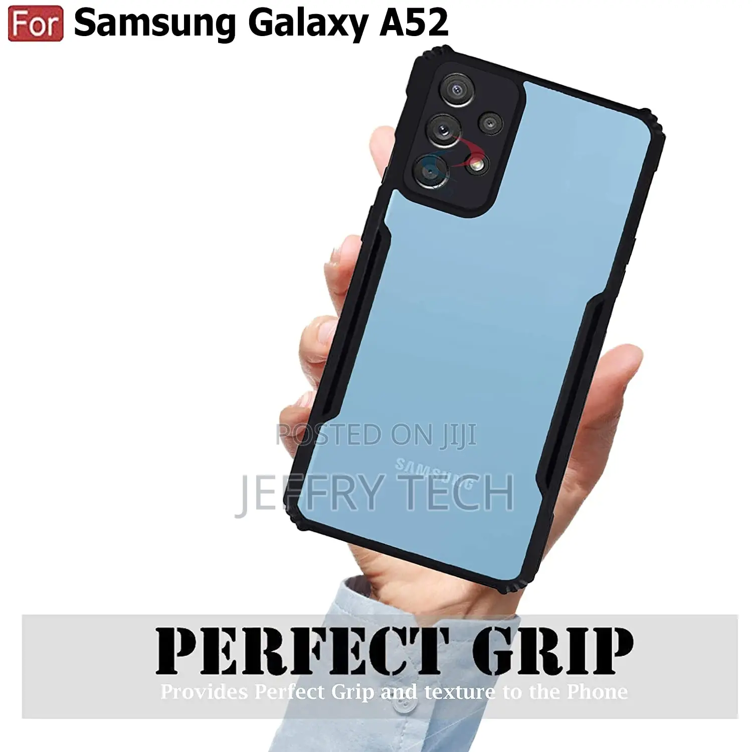 Samsung A52 / A52s 5G Case Back Cover Shockproof Bumper Crys