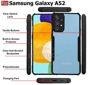 Samsung A52 / A52s 5G Case Back Cover Shockproof Bumper Crys