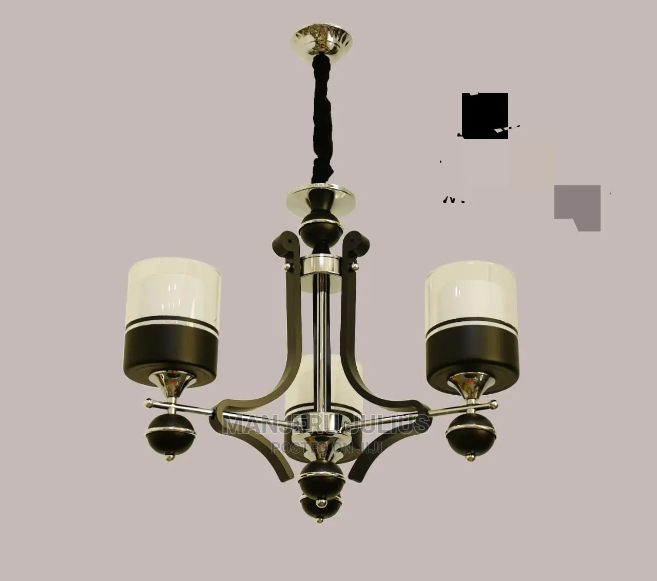 3 Arms Chandelier