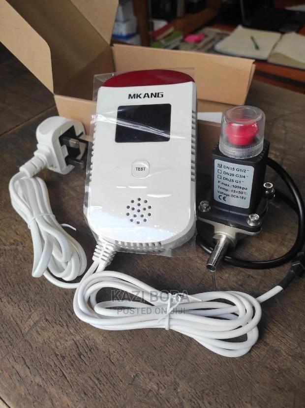 LPG Gas Leakage Detector With Shut Off Valve
