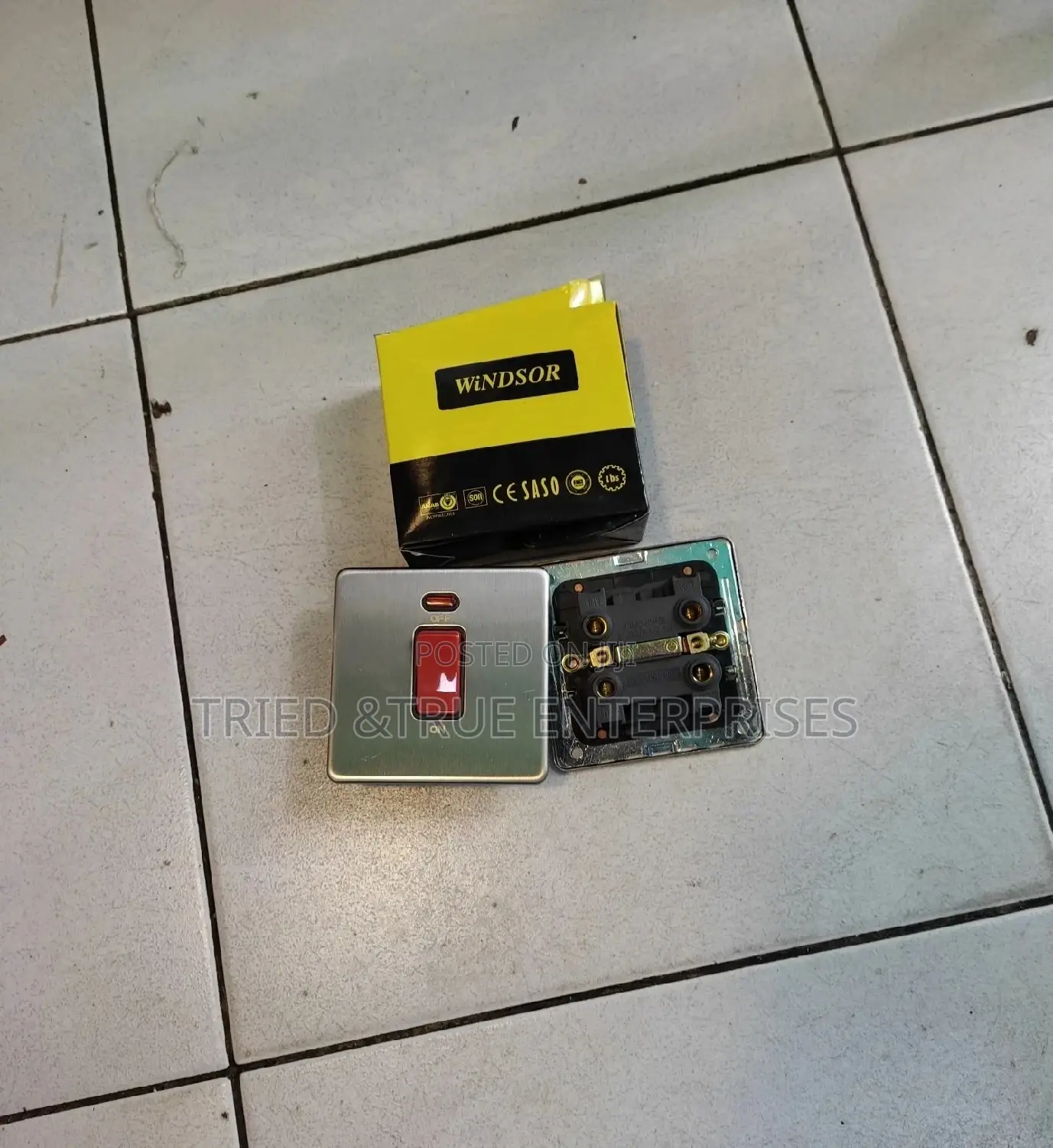 45ampa Silver Water Heater Switch