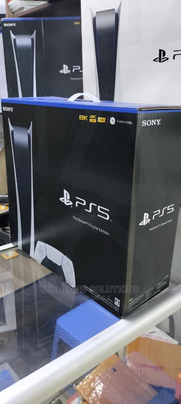 New Playstation 5 Digital Version - main view