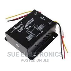 Car Dc 24v to 12v 30a Power Supply Voltage Converter