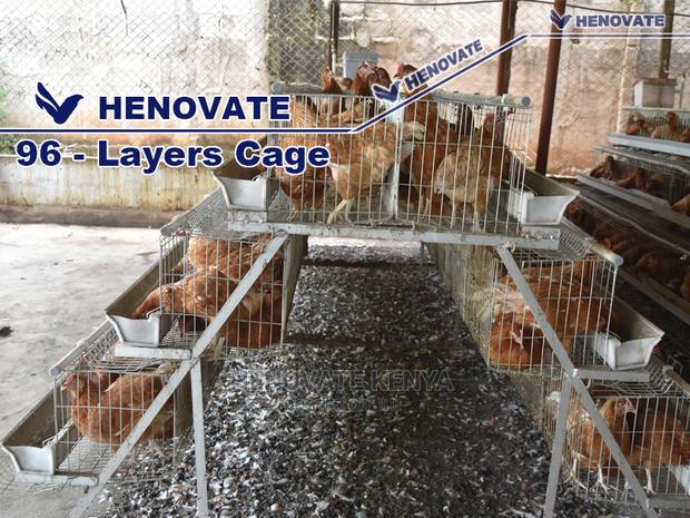 96 Hens Layers Cage - thumbnail 2