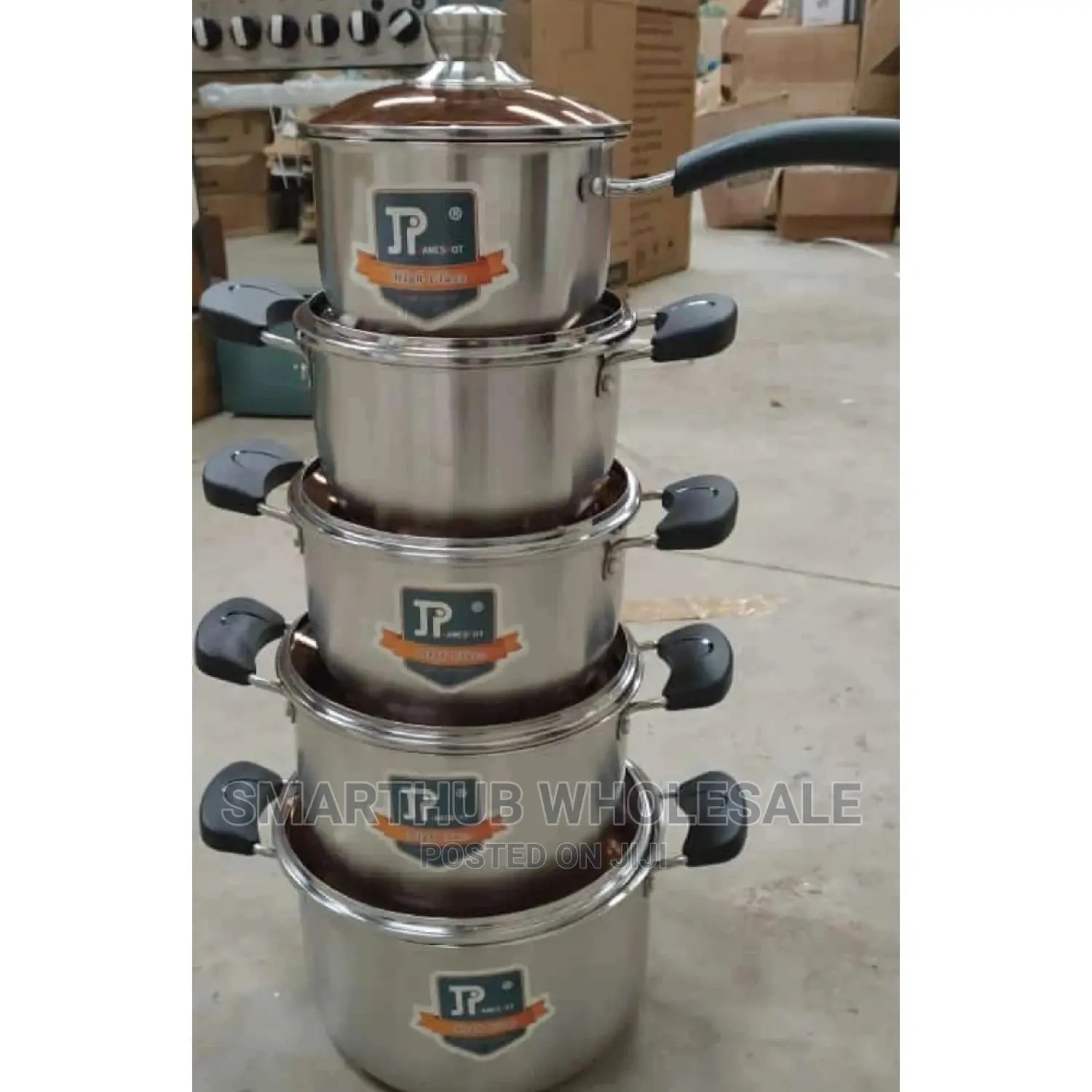 James Pot 10PC Cookware Set