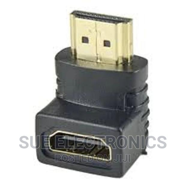 Hdmi Male to Female Right Angle L Shape Hdmi Jointer Convert