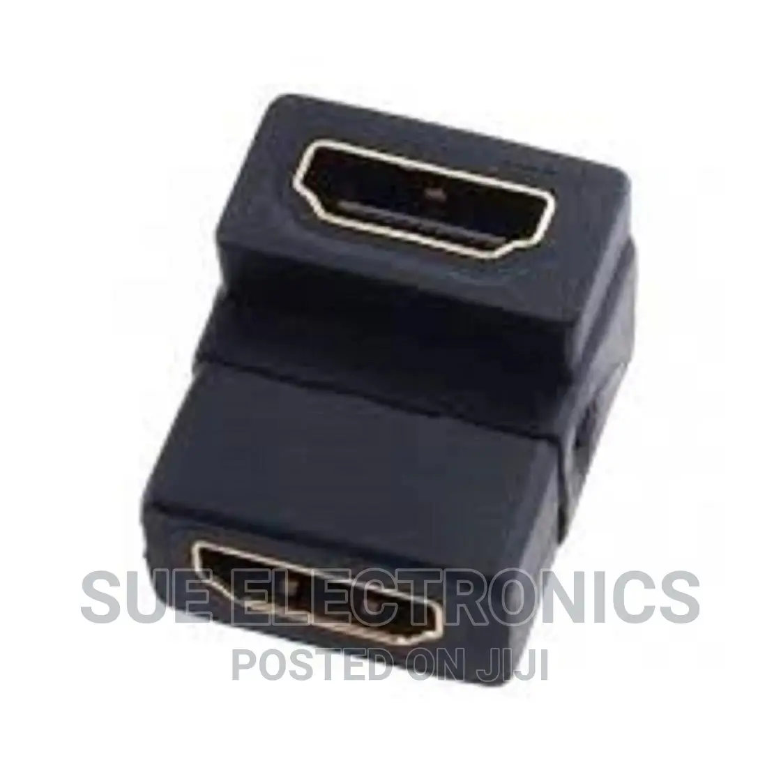Hdmi Female to Female Connector Adapter at a Right Angle