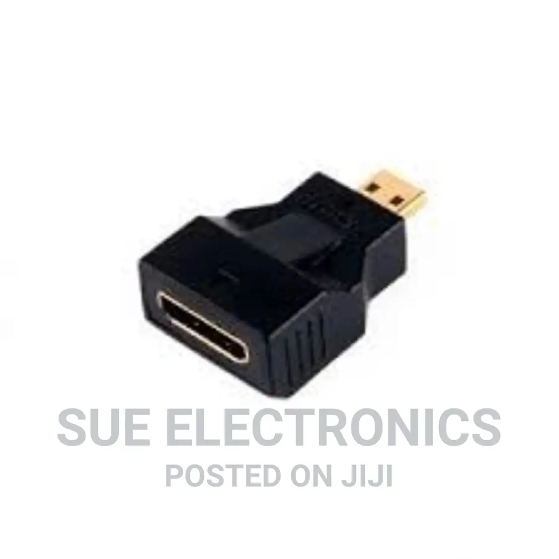 Hdmi Female to Micro Hdmi Male Black Adapter
