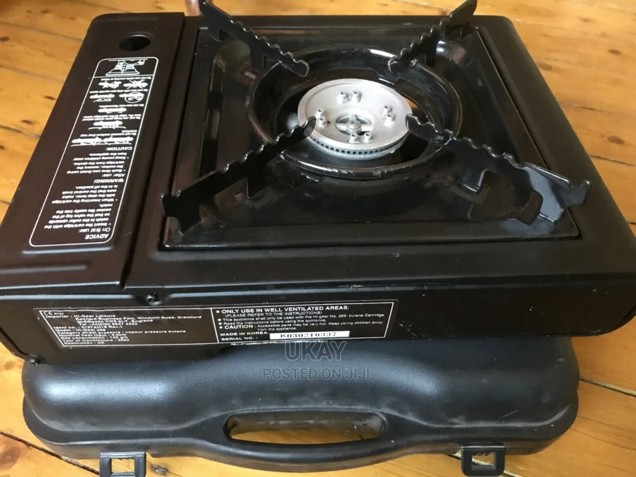 Uk-Portable Camping Gas Stove