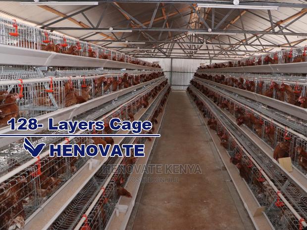128 Birds Chicken Layers Cage - thumbnail 3