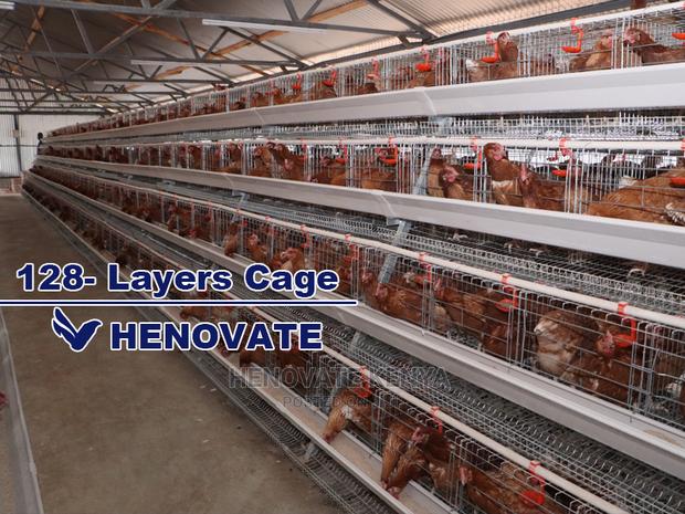 128 Birds Chicken Layers Cage - thumbnail 4