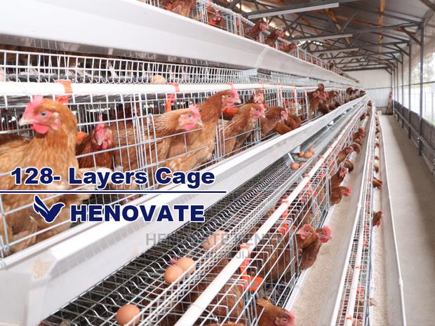 128 Birds Chicken Layers Cage - thumbnail 6