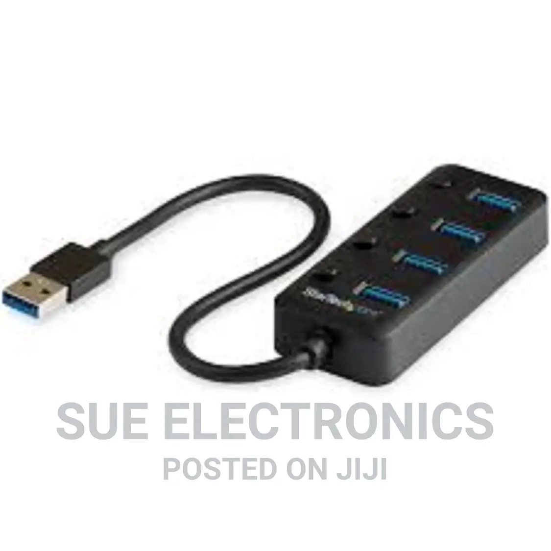 Usb Hub 4 Port Splitter,Black
