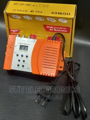 Home Digital Rf Modulator Audio Video Tv Converter
