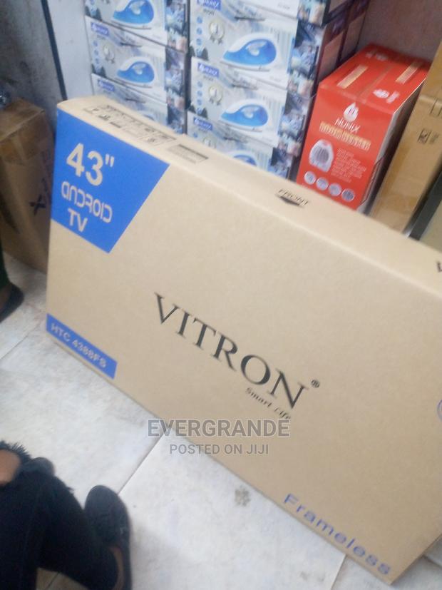 Frameless 43 Inches Smart Android Vitron Tv - thumbnail 2