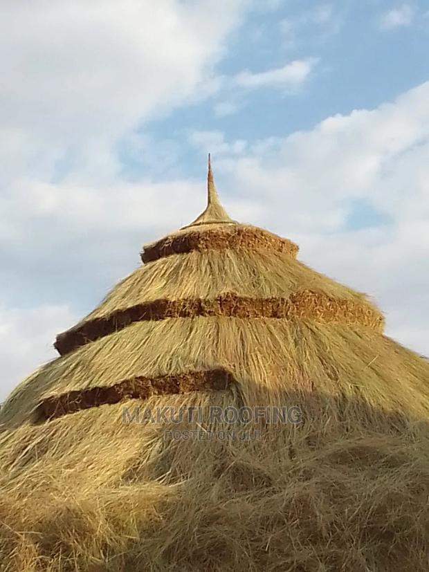Ugandan Grass Roof Gazebos, Professional Roofing - thumbnail 3