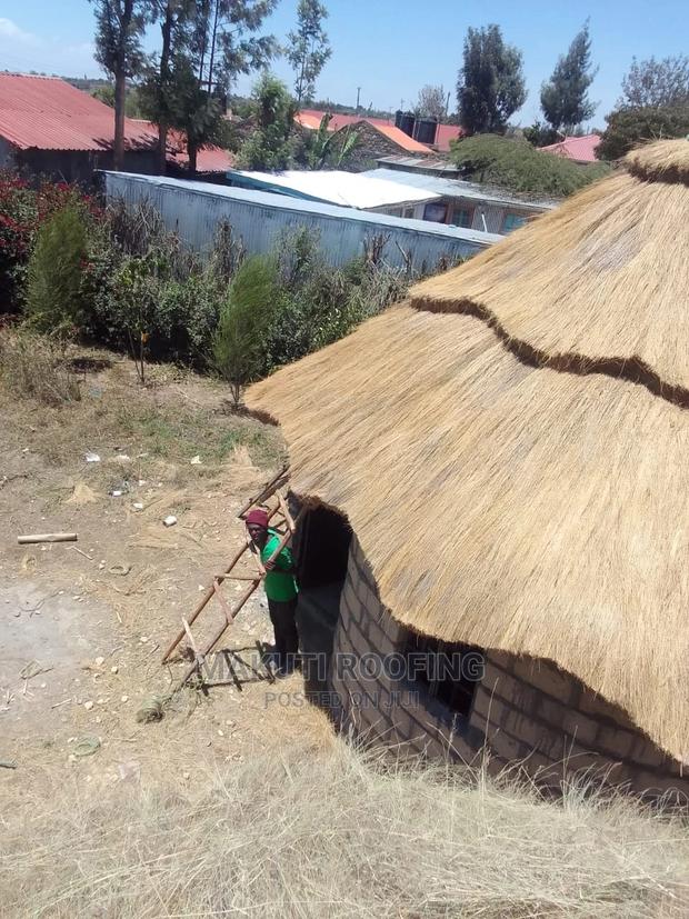 Ugandan Grass Roof Gazebos, Professional Roofing - thumbnail 2