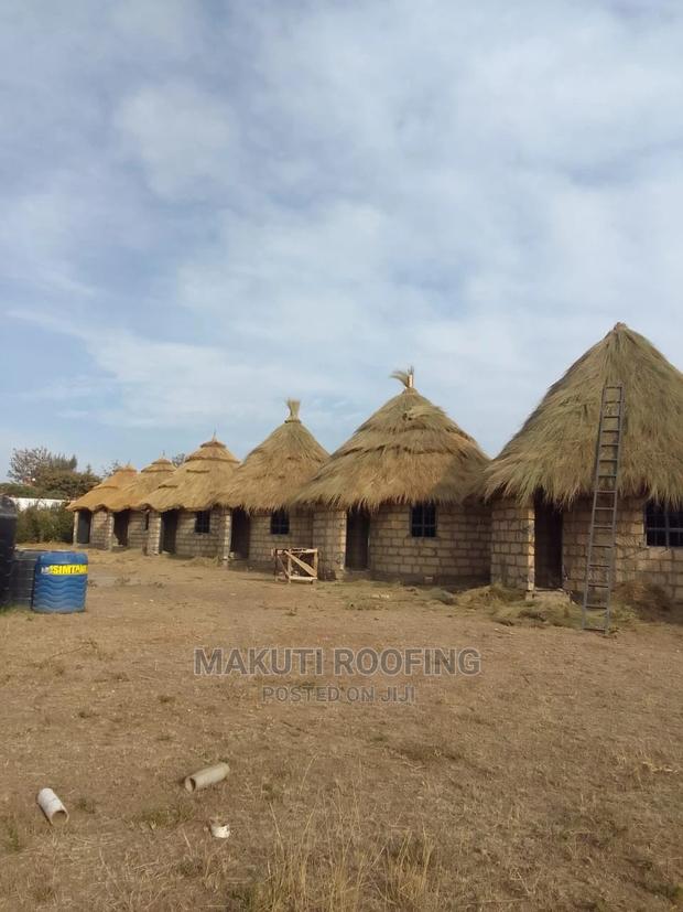 Ugandan Grass Roof Gazebos, Professional Roofing - thumbnail 7