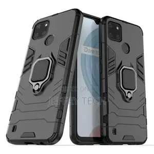 OPPO Realme C25Y Case Magnetic Ring Stand Holder Shockproof
