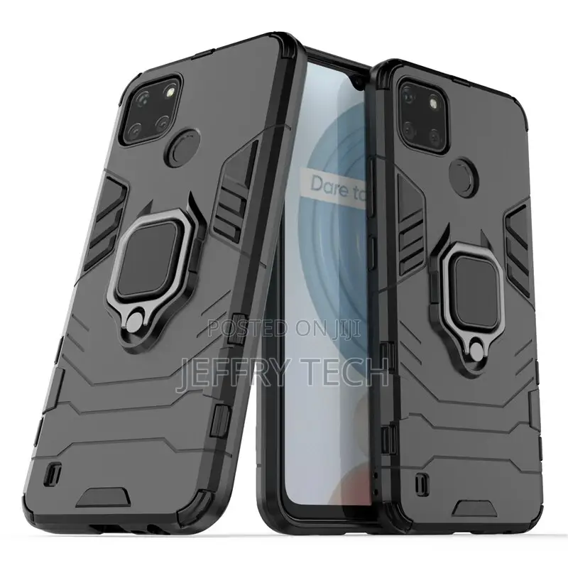 OPPO Realme C25Y Case Magnetic Ring Stand Holder Shockproof