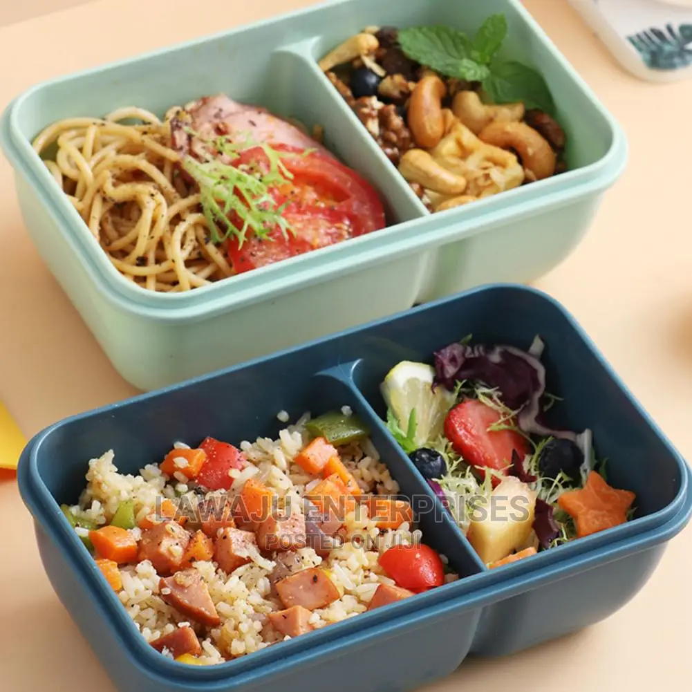 Bento Lunch Box With Chopsticks Spoon