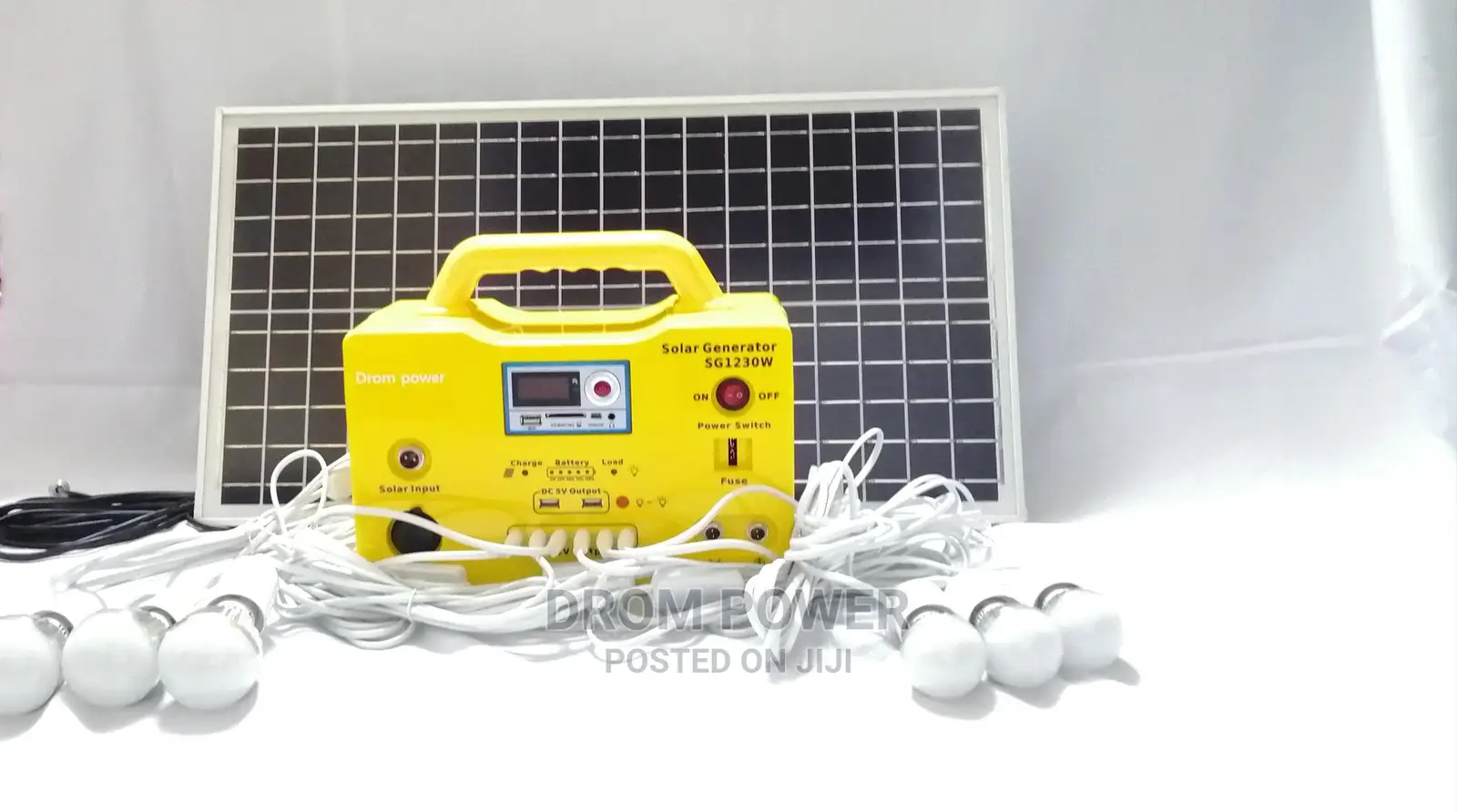 30w Solar Generator